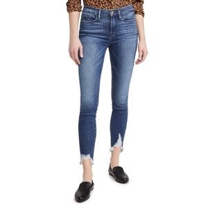 3/$15 FRAME le skinny de Jeanne in bestia blue chew